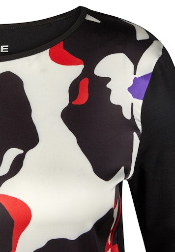 T-shirts lange mouw zwart Rabe