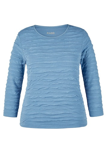 T-shirts lange mouw blauw Rabe