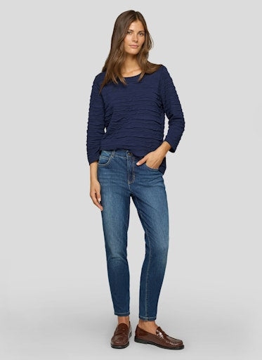 T-shirts lange mouw blauw Rabe