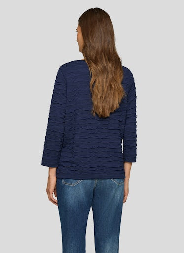 T-shirts lange mouw blauw Rabe