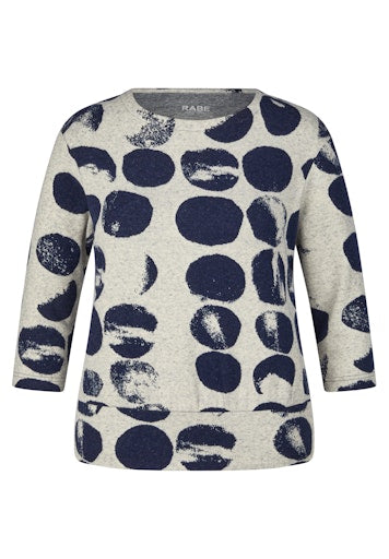 T-shirts lange mouw blauw Rabe