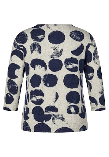 T-shirts lange mouw blauw Rabe