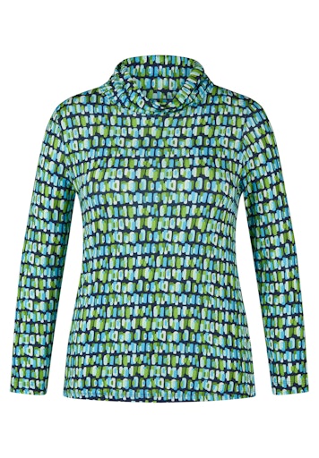 T-shirts lange mouw blauw Rabe