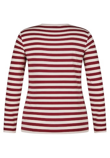 T-shirts lange mouw rood Rabe