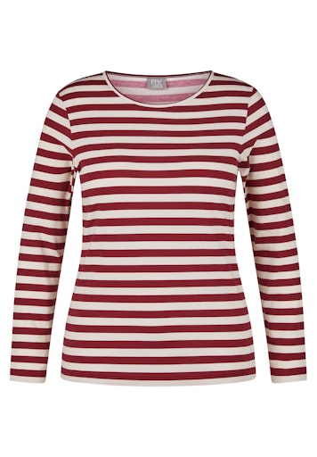 T-shirts lange mouw rood Rabe