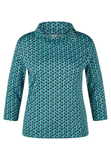 T-shirts lange mouw blauw Rabe