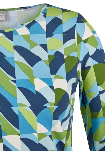 T-shirts lange mouw blauw Rabe