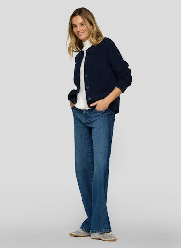 Cardigans blauw Rabe