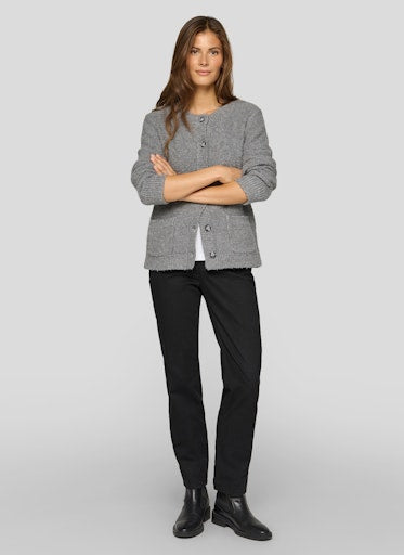 Cardigans grijs Rabe