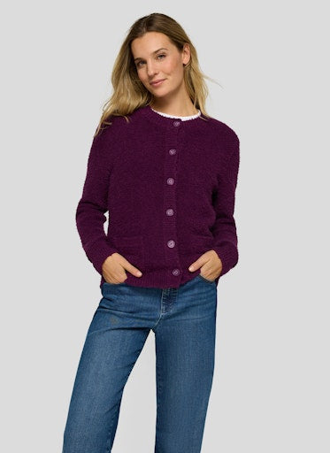 Cardigans paars Rabe