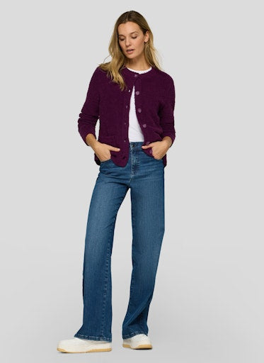 Cardigans paars Rabe