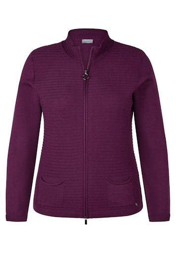 Cardigans paars Rabe