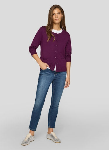 Cardigans paars Rabe