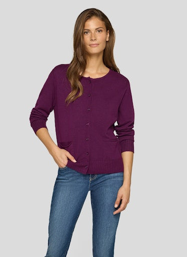 Cardigans paars Rabe