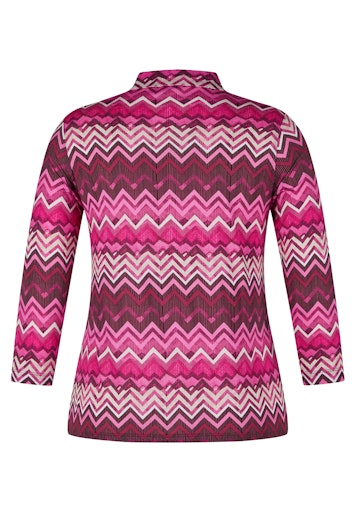 T-shirts lange mouw paars Rabe