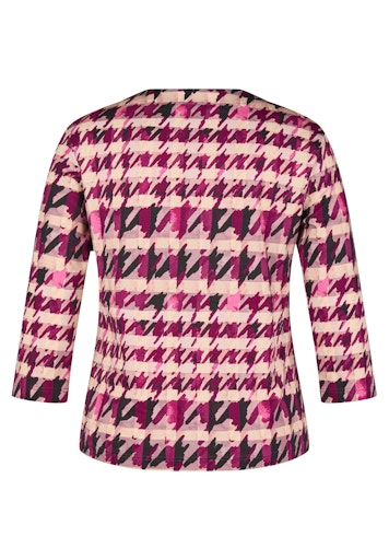 T-shirts lange mouw paars Rabe