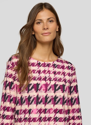 T-shirts lange mouw paars Rabe