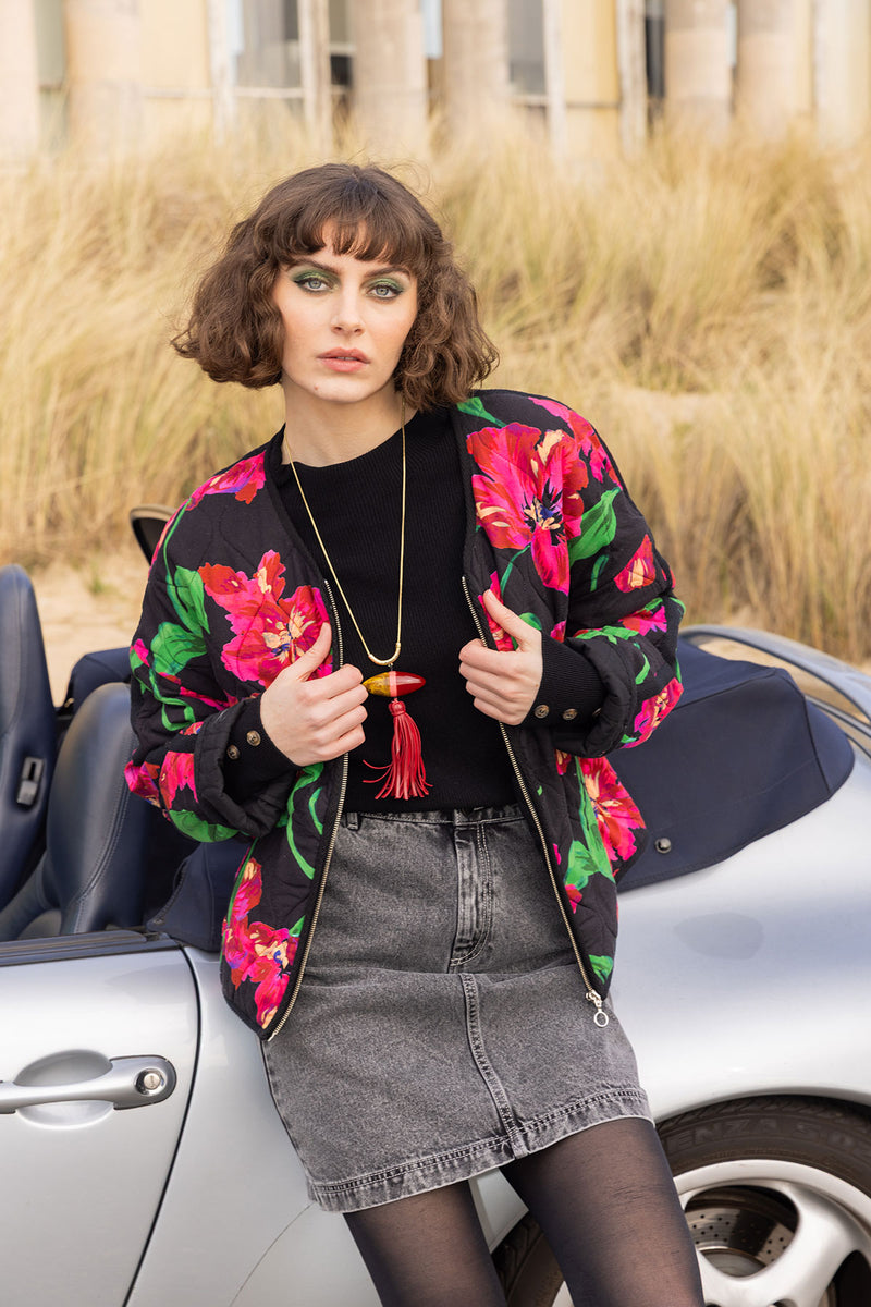 Rokken grijs Four Roses