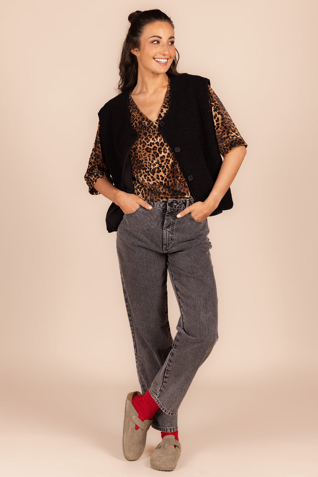 Broeken grijs Four Roses