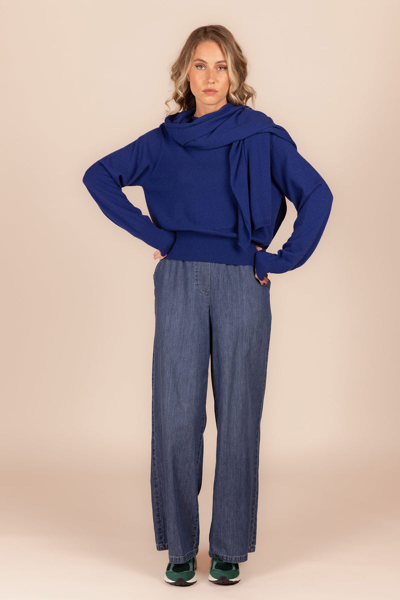 Broeken blauw Four Roses