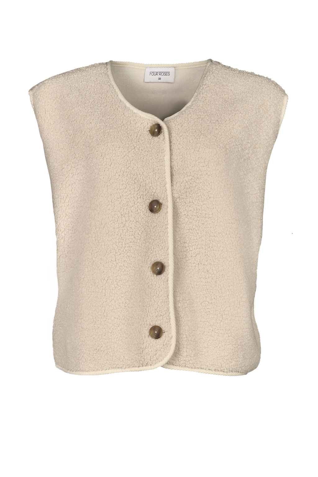 Bodywarmers beige Four Roses