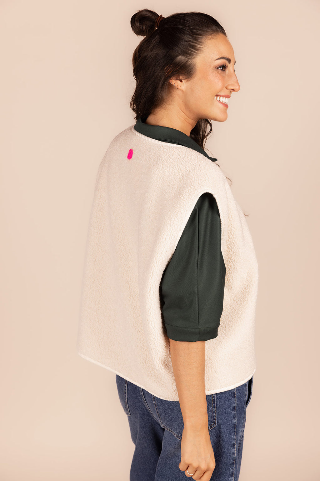 Bodywarmers beige Four Roses