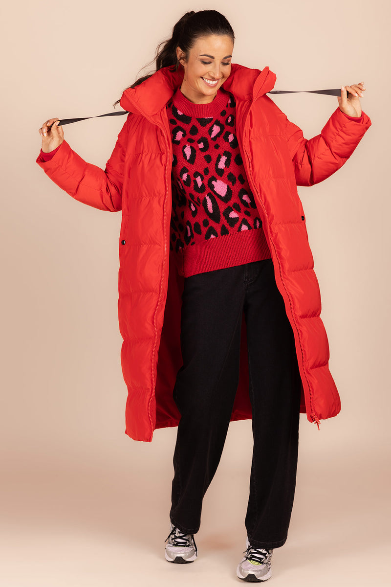 Mantels rood Four Roses