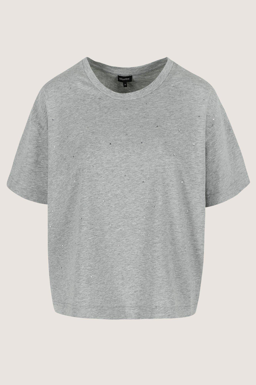 T-shirts korte mouw grijs Mayerline