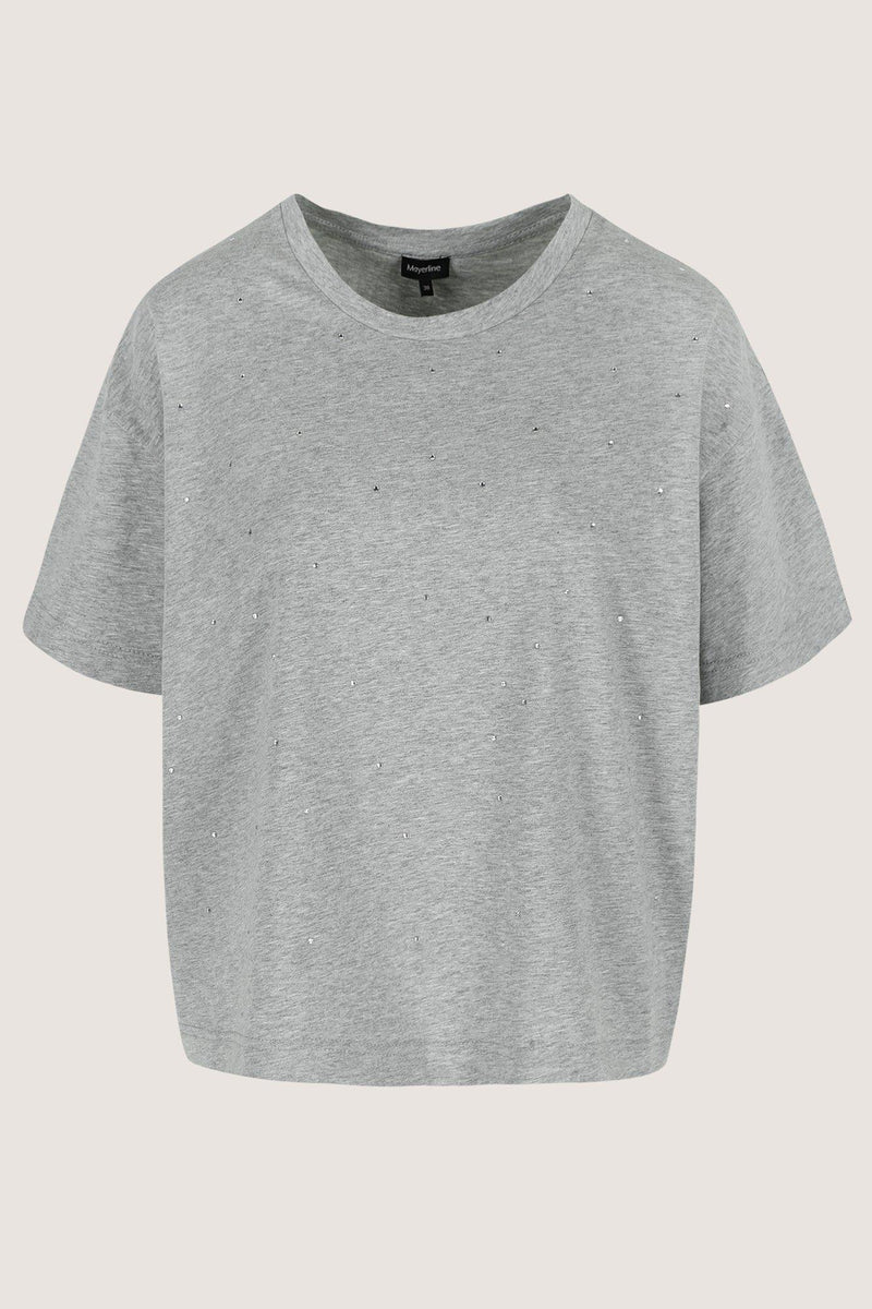 T-shirts korte mouw grijs Mayerline