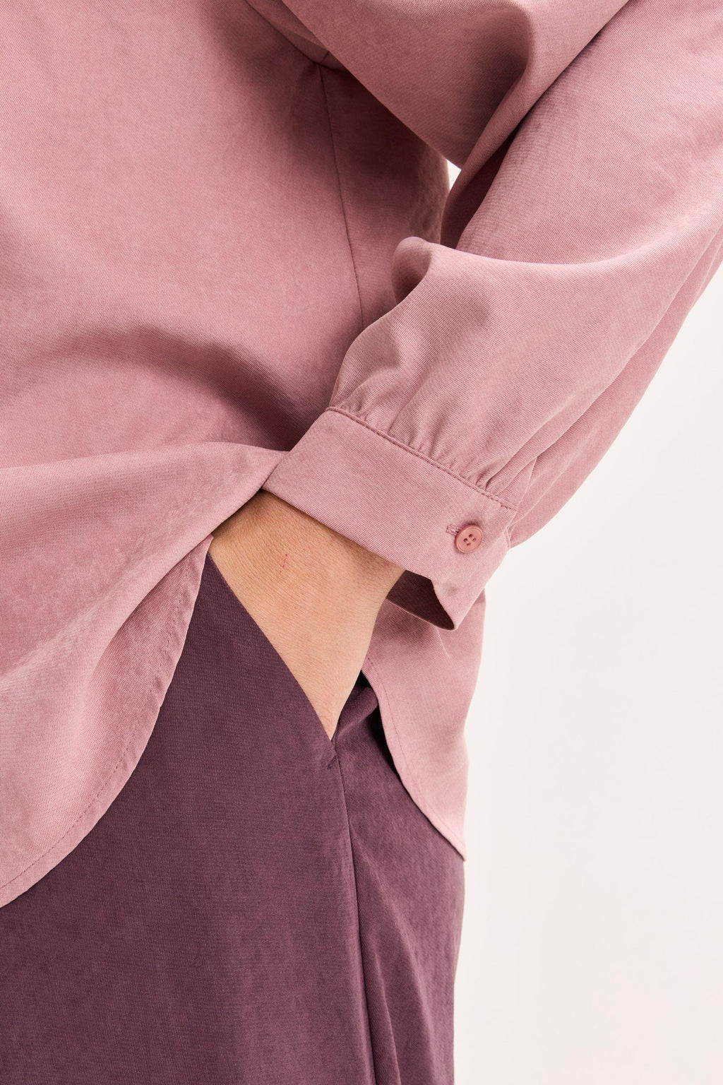 Blouses lange mouw roze Mayerline