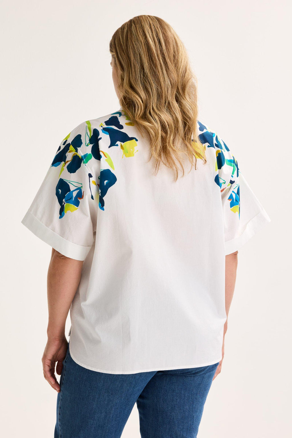 Blouses korte mouw wit Mayerline