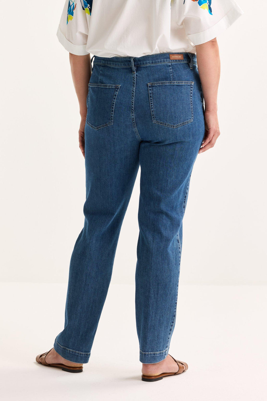 Jeans blauw Mayerline