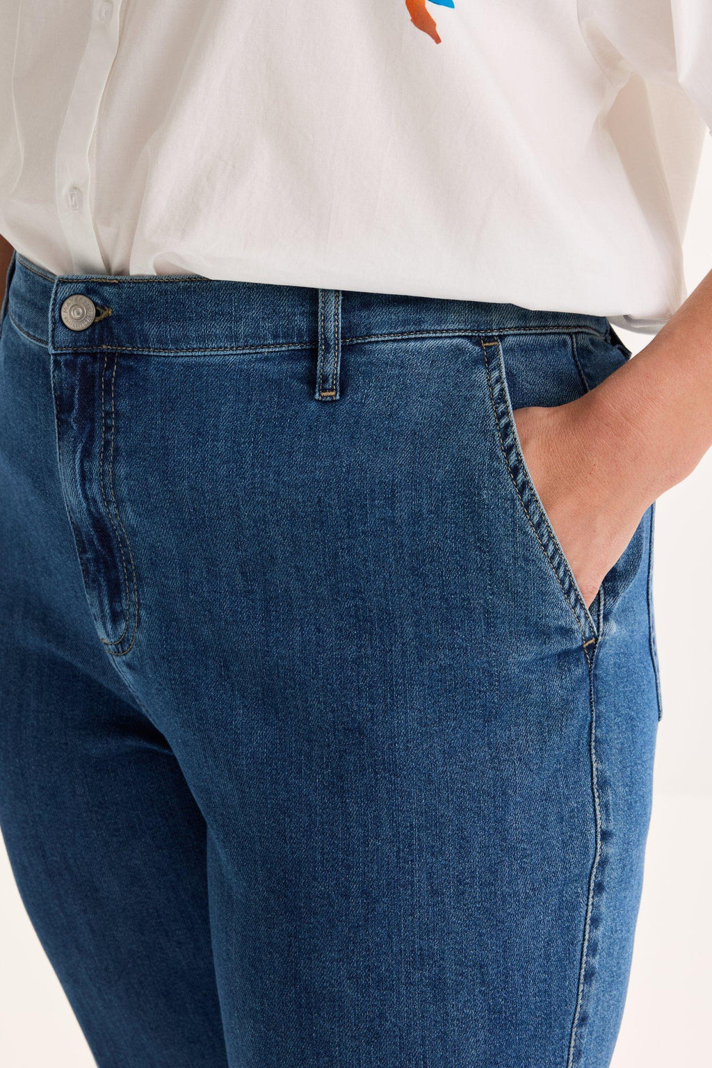 Jeans blauw Mayerline