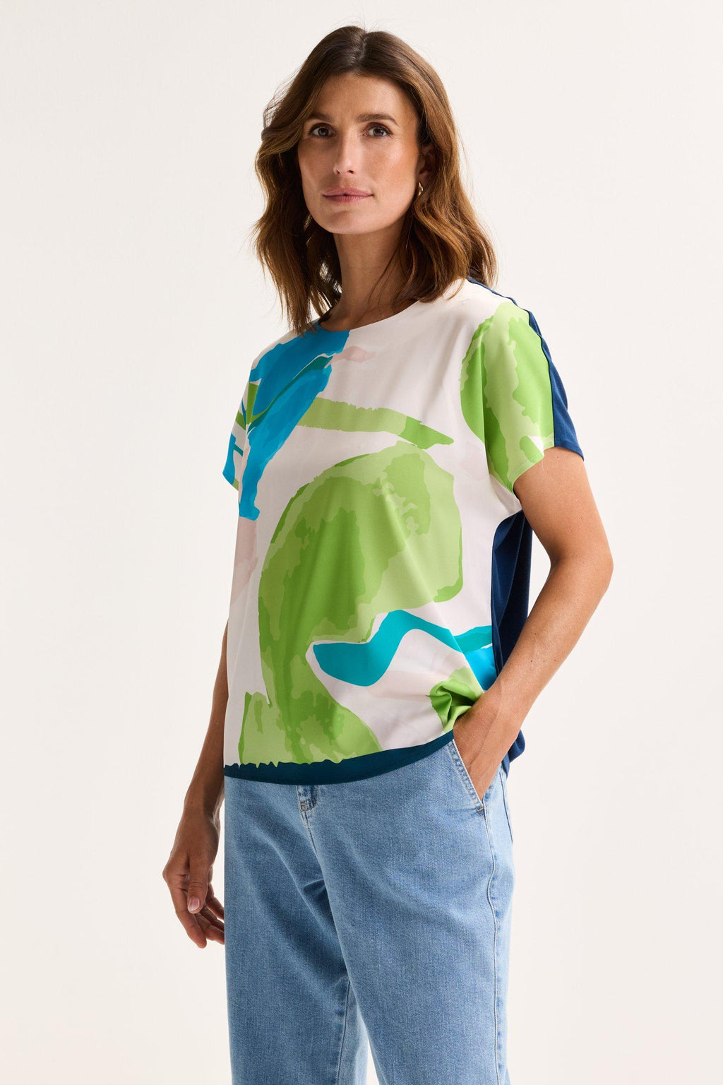 Blouses korte mouw multicolor Mayerline