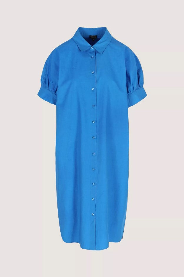 Jurken korte mouw blauw Mayerline