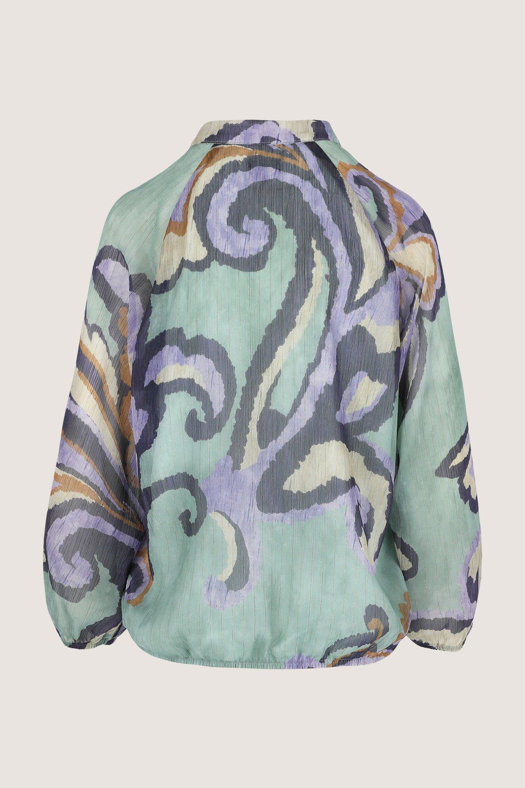 Blouses lange mouw groen Mayerline