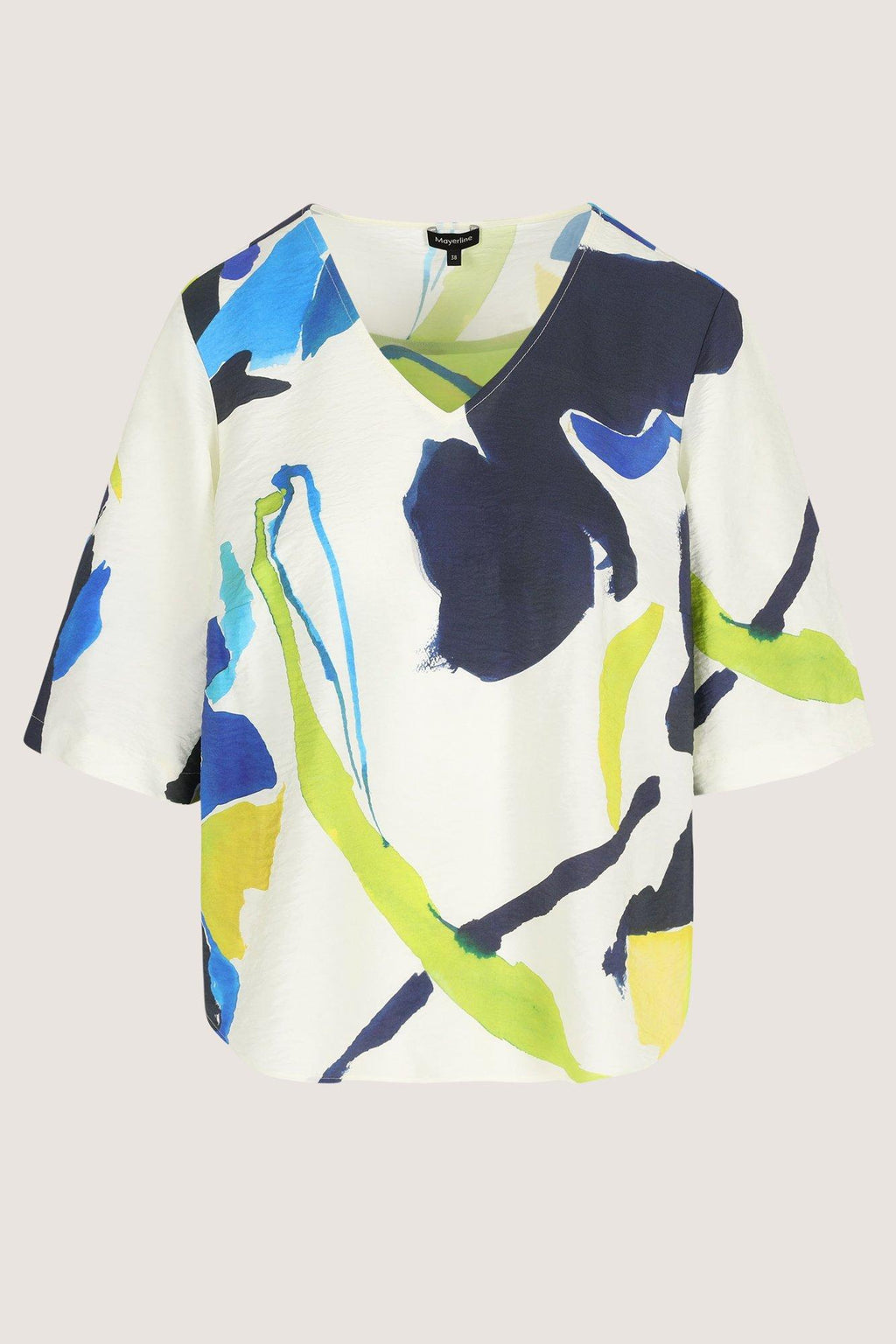 Blouses korte mouw blauw Mayerline