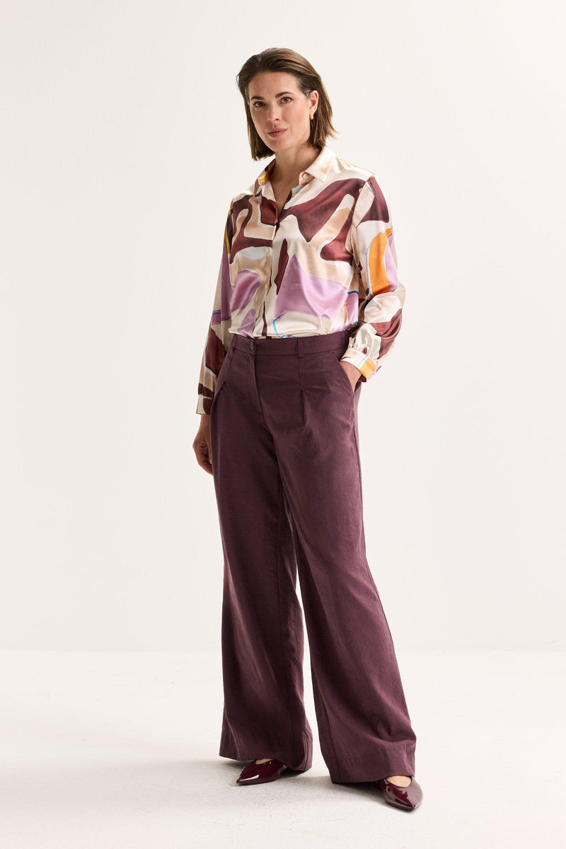 Broeken paars Mayerline