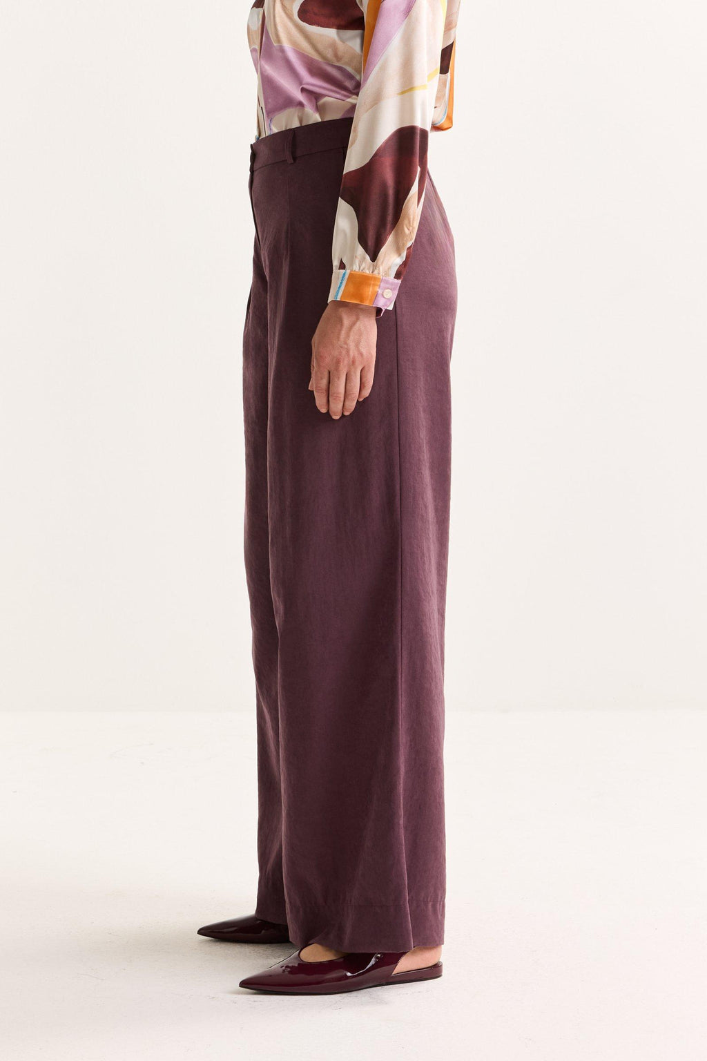 Broeken paars Mayerline