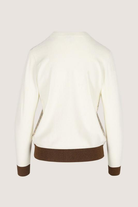 Cardigans wit Mayerline