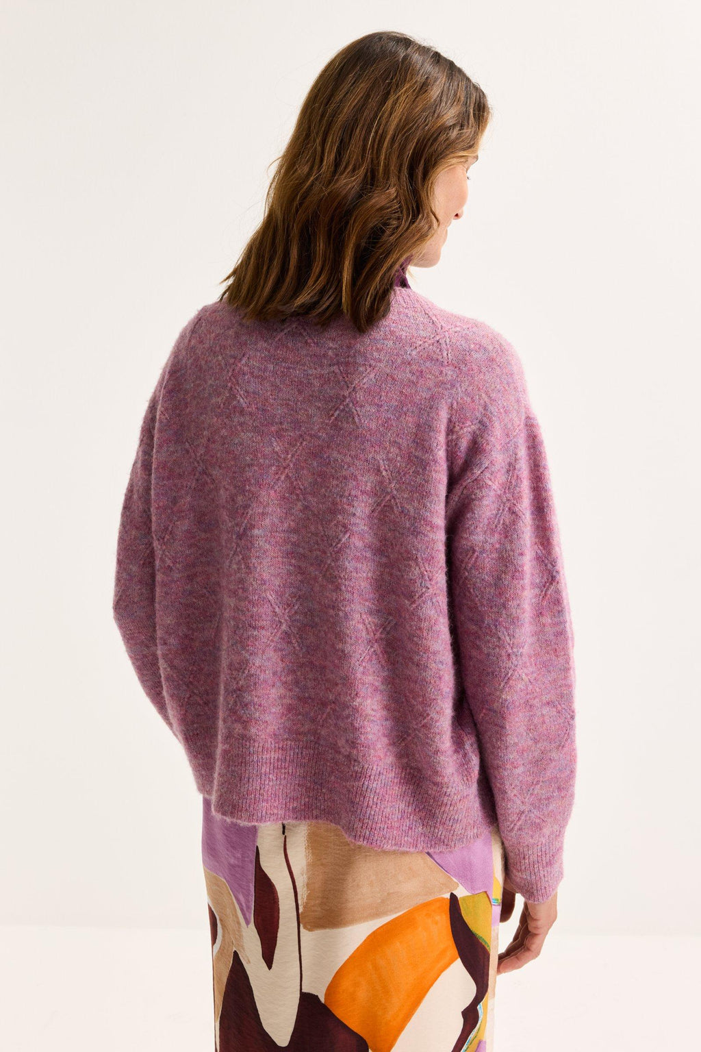 Cardigans paars Mayerline