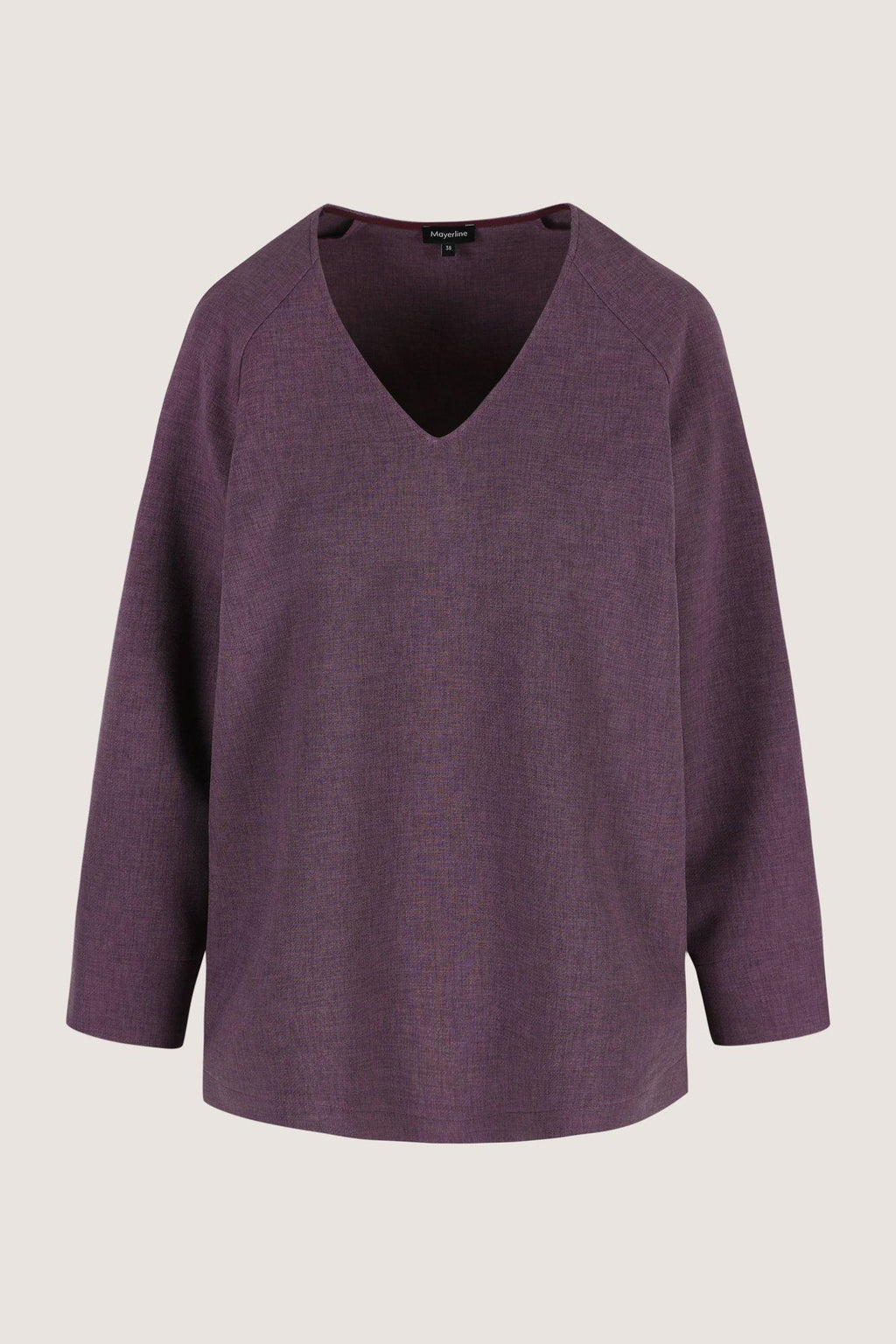 Blouses lange mouw paars Mayerline