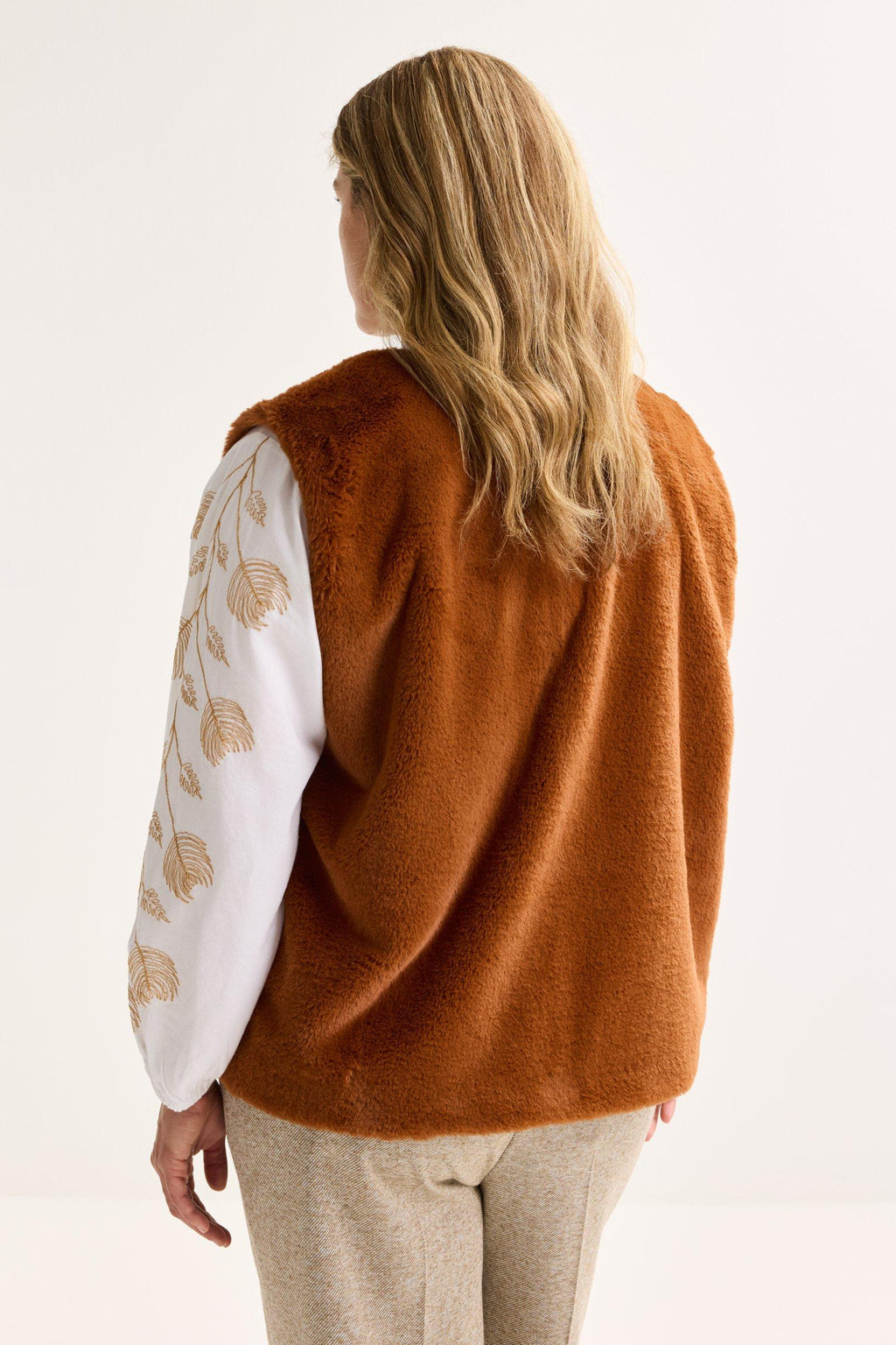 Bodywarmers bruin Mayerline