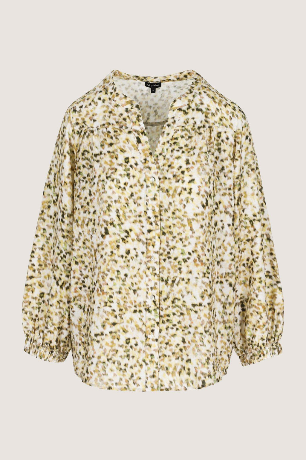 Blouses lange mouw beige Mayerline