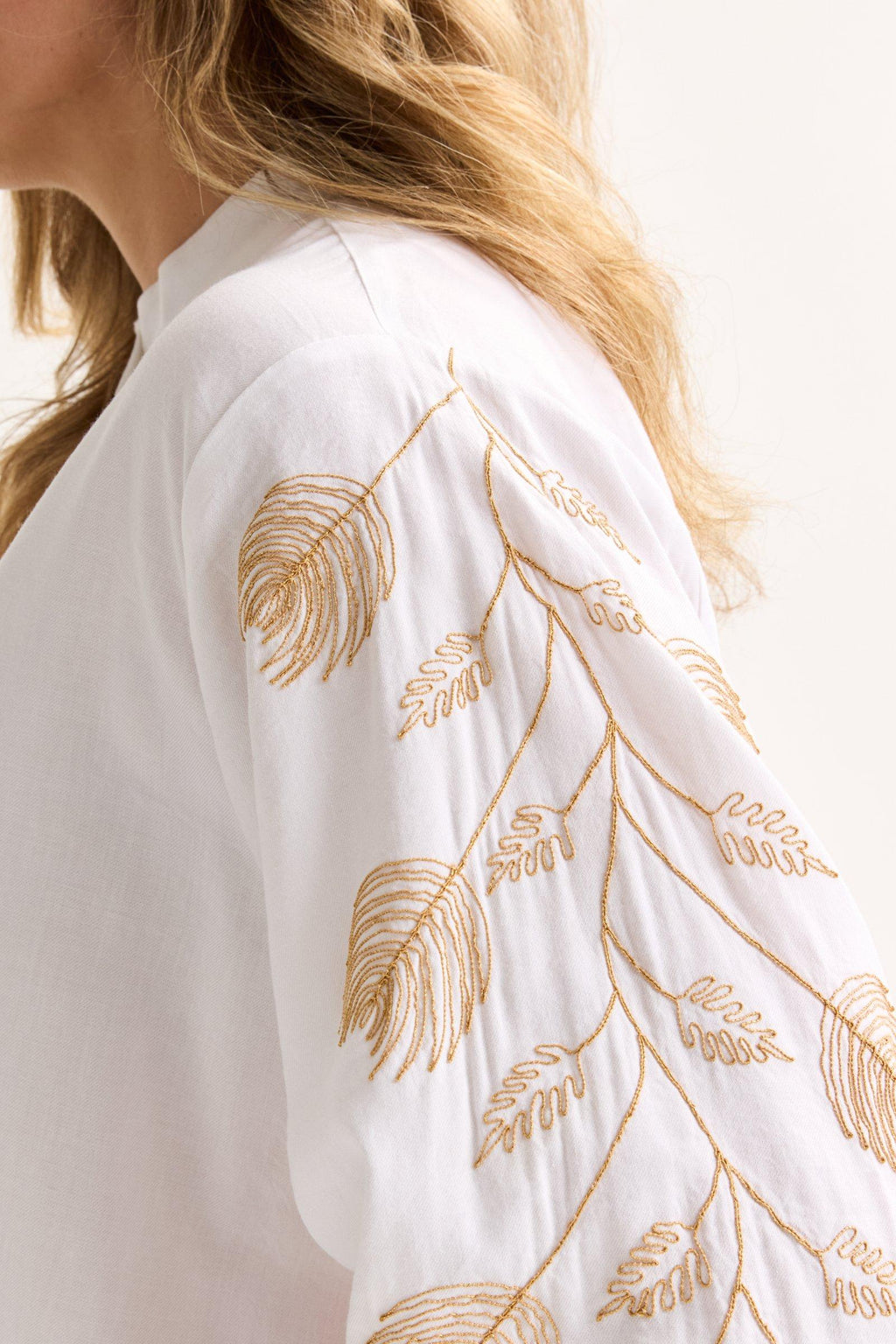 Blouses lange mouw wit Mayerline