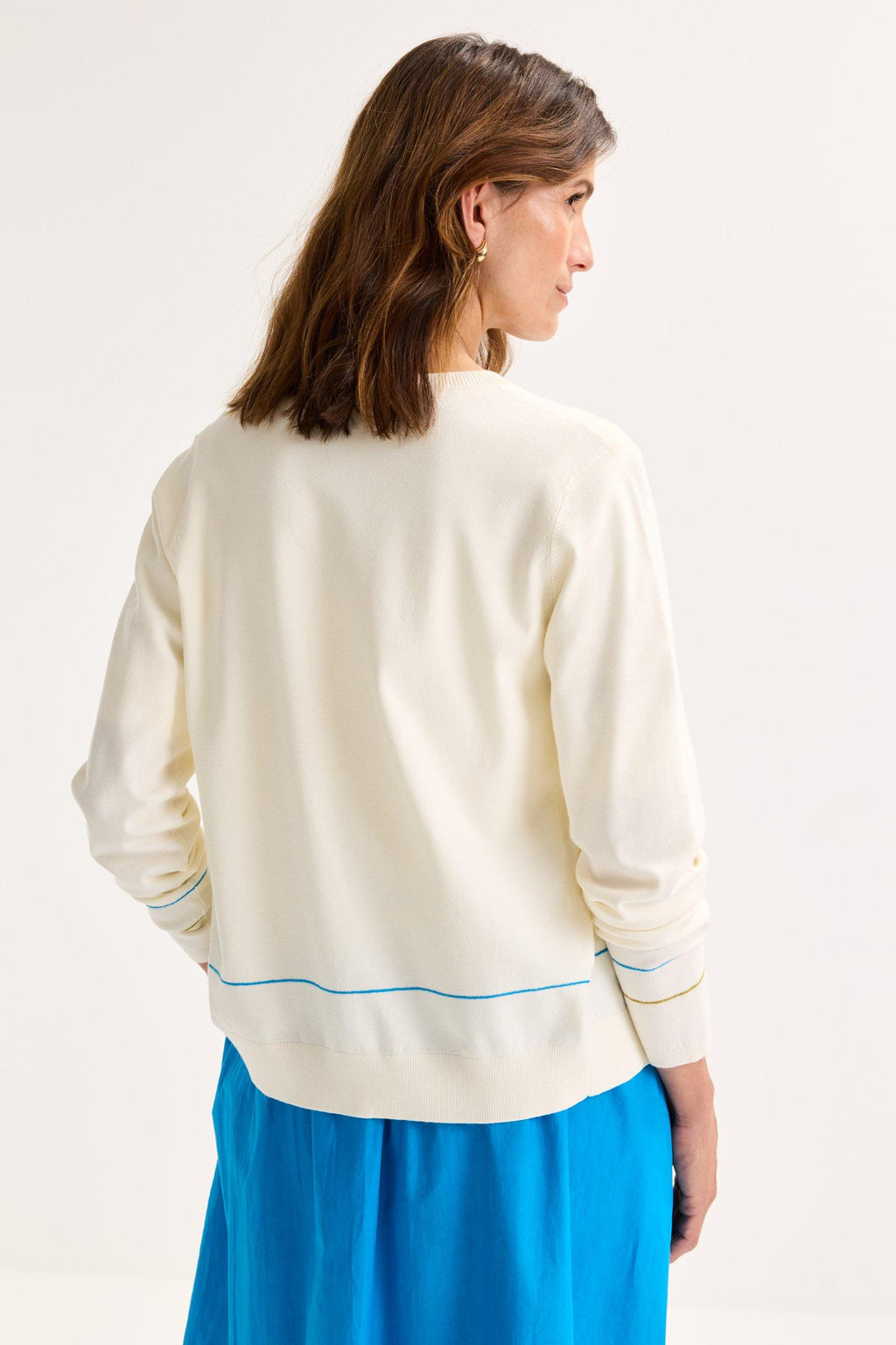 Cardigans wit Mayerline