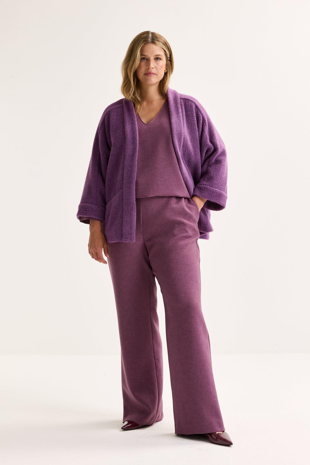 Broeken paars Mayerline