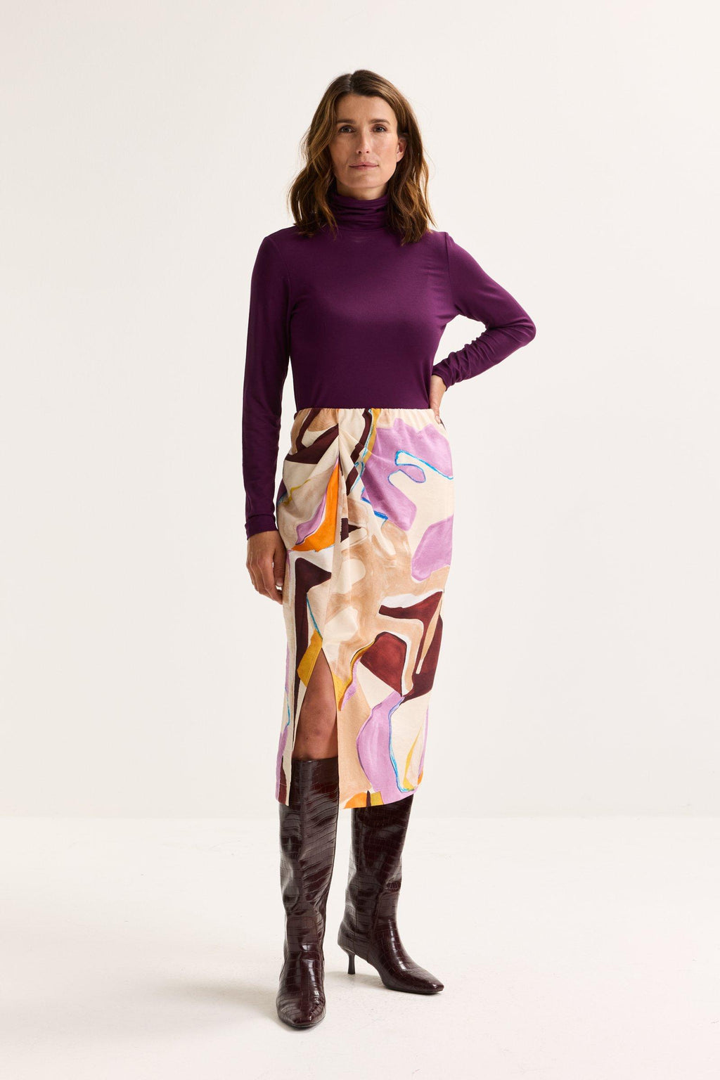 Rokken bruin Mayerline