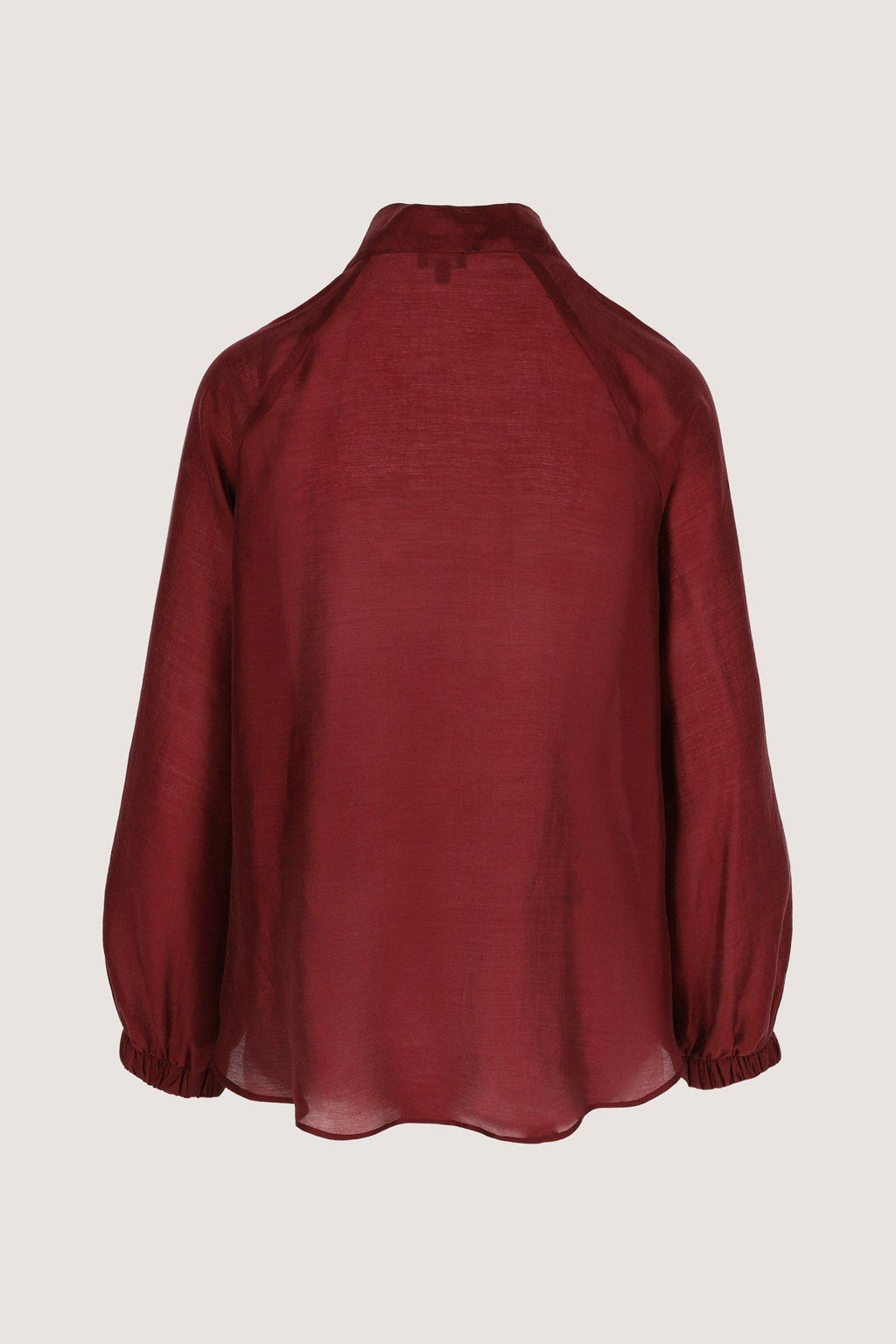 Blouses lange mouw rood Mayerline