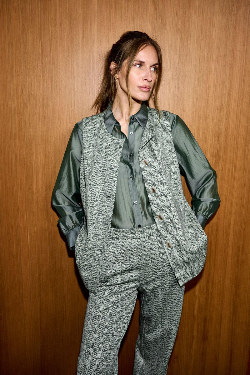 Gilets groen Mayerline